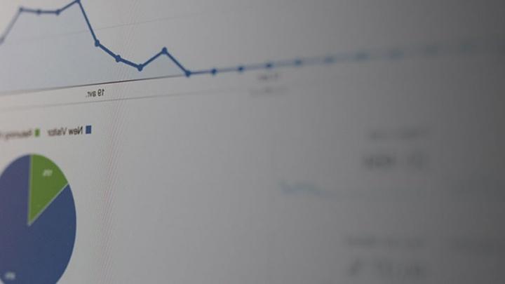 谷歌Analytics数据显示新访客与回访访客的截图
